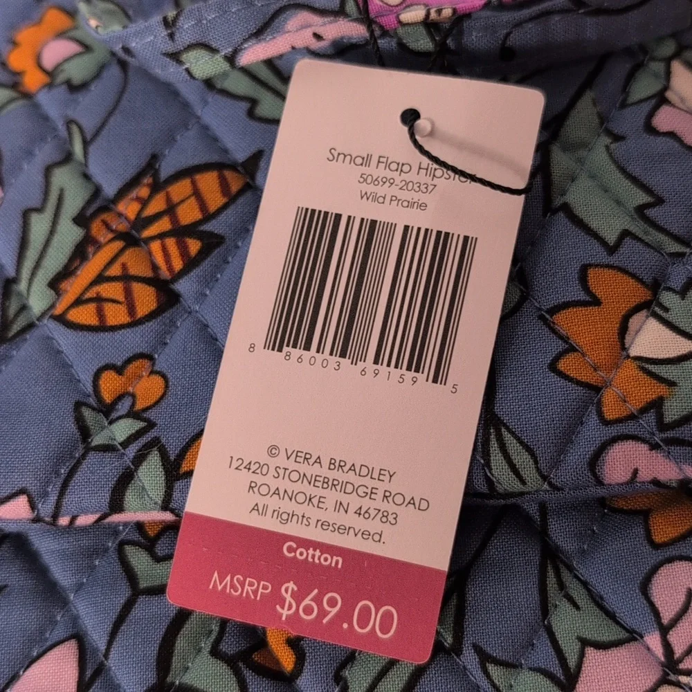 Vera Bradley Outlet Small Flap Hipster in Wild Prairie